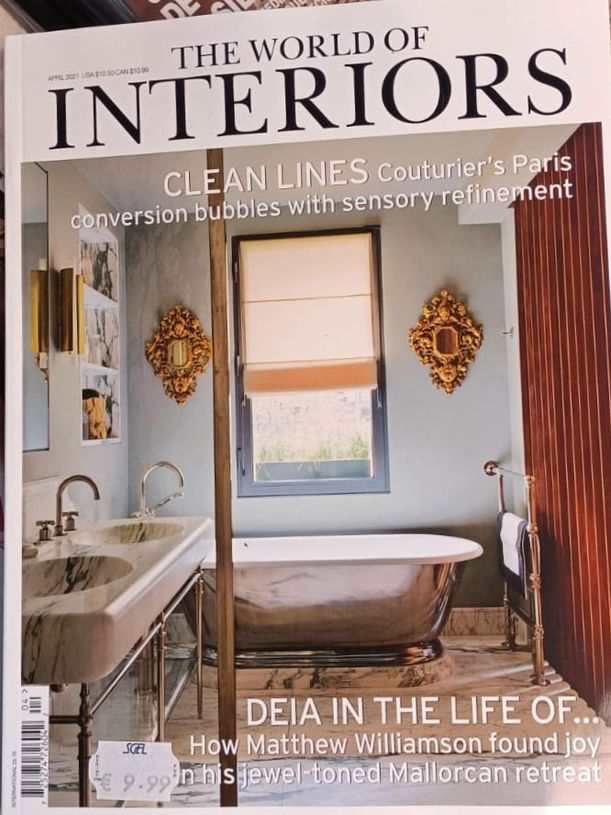 Kiosco de Prensa Calle Serrano 104 revista the world of interiors