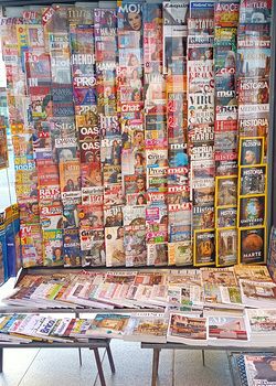 Kiosco de Prensa Calle Serrano 104 revista