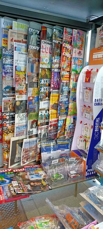 Kiosco de Prensa Calle Serrano 104 revistas